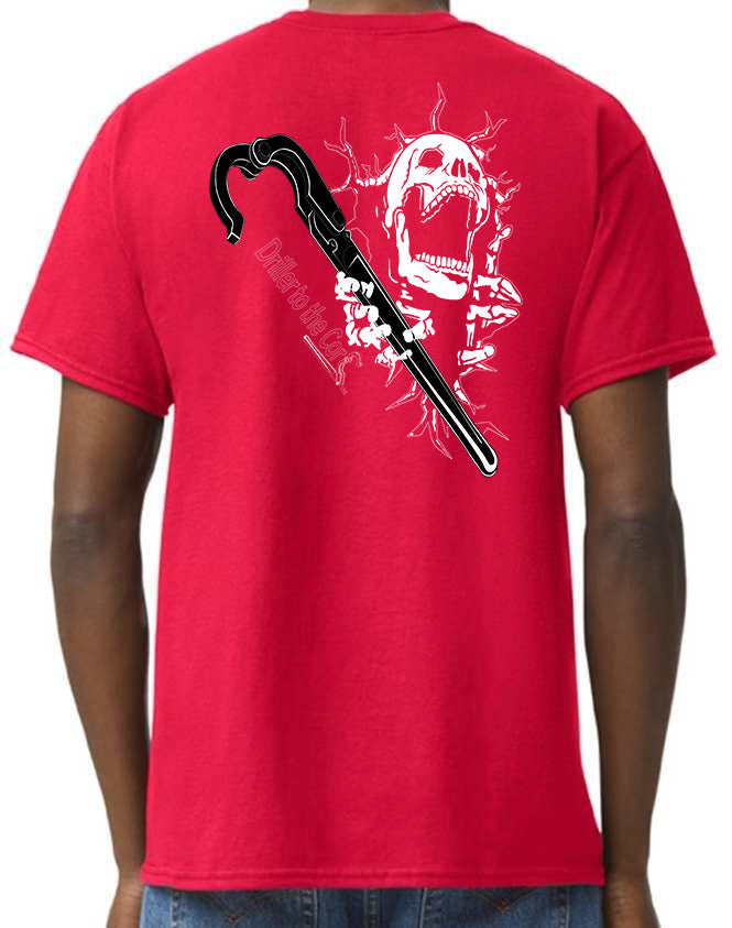 Driller to the Core™  Skeleton in a wall