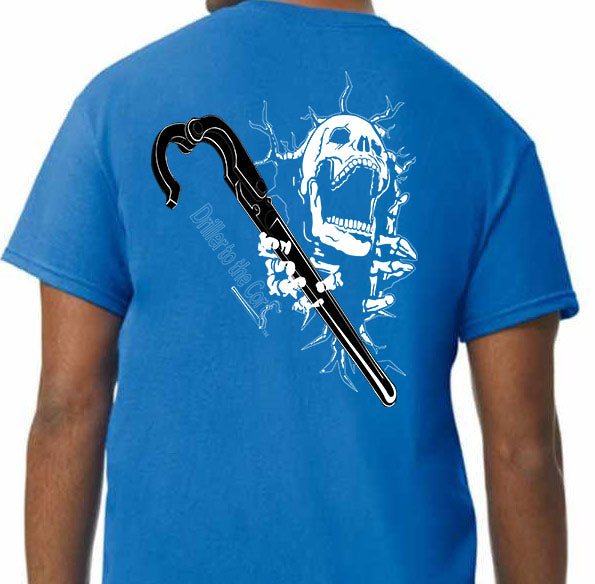 Driller to the Core™  Skeleton in a wall